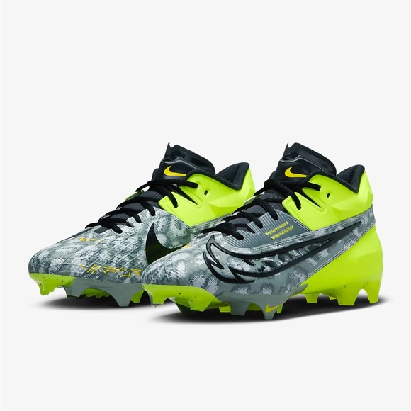 Nike Vapor Edge Elite 360 2 Football Cleats Volt Black FB3347-703 Men’s Size 14 - Picture 4 of 11